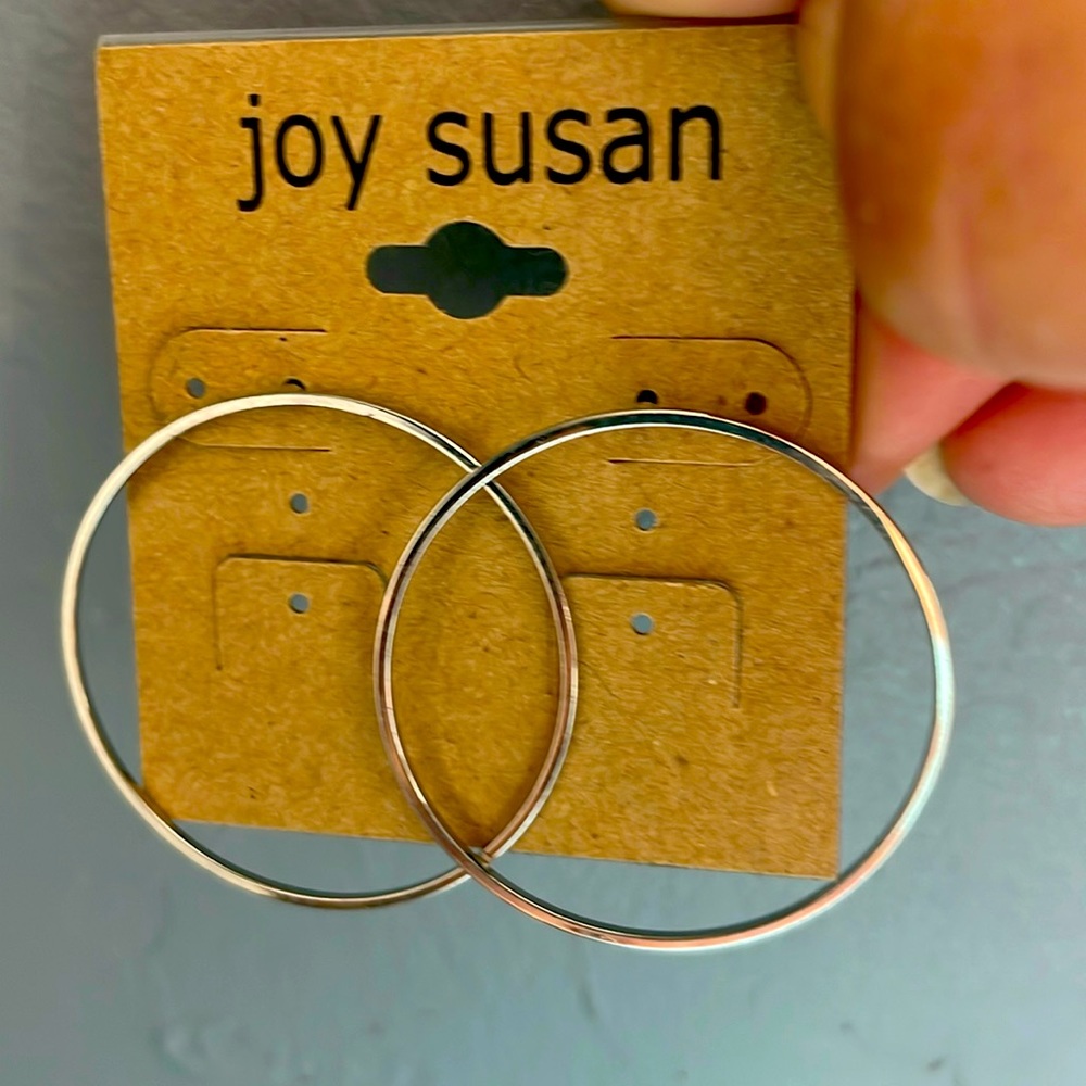 Hoop earrings
